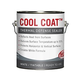 Rain Guard Water Sealers SP-2001 Cool Coat White Thermal Barrier Ready to USE on Exterior Surfaces Covers up to 200 Sq. Ft. 1 Gallon