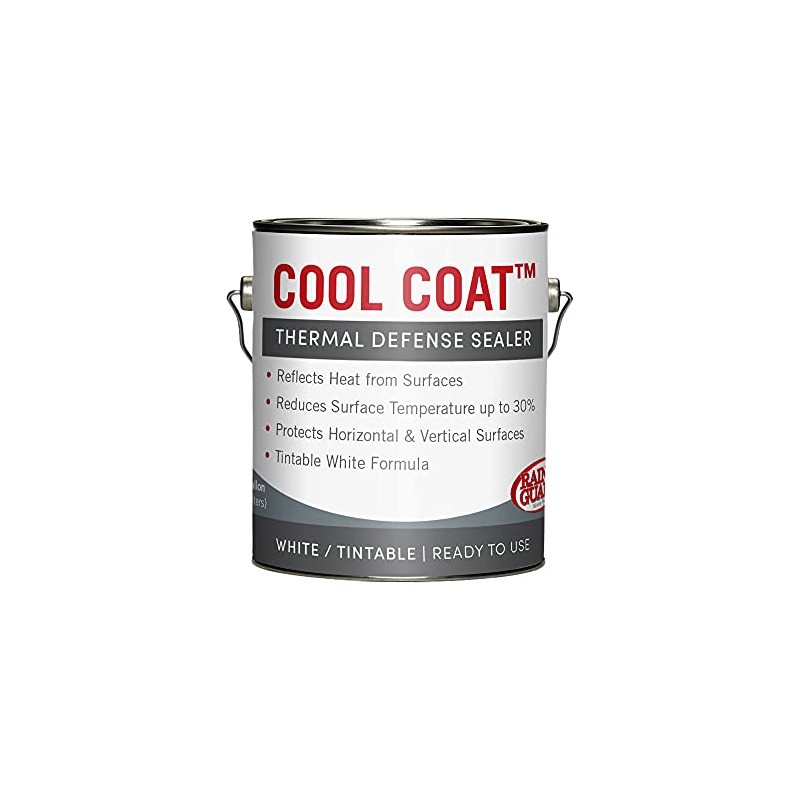 Rain Guard Water Sealers SP-2001 Cool Coat White Thermal Barrier