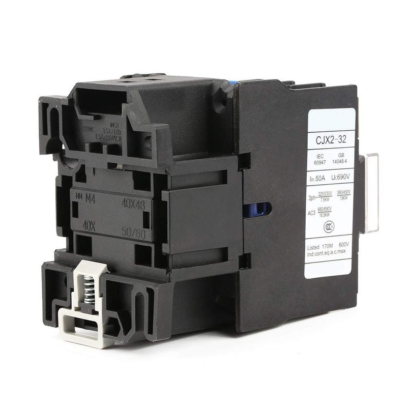 CJX2-3210 AC 220V Magnetic Contactor 1NO 3-Phase 3-Pole Motor Controller