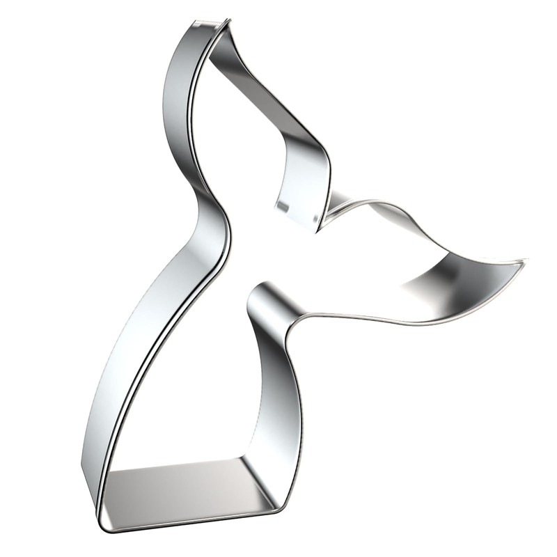 Mermaid Whale Fish Tail Cookie Cutters Shapes Set Assorted Sizes