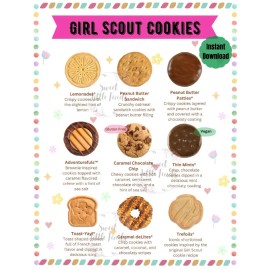 Girl Scouts 2025 GIRL SCOUT COOKIES Abc YOU PICK - Adventurefuls