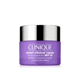 Clinique Smart Clinical Repair Broad Spectrum SPF 30 Wrinkle Correcting Cream, Mini Travel Size, 0.5 fl. oz.