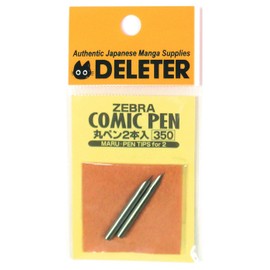 Zebra Managa Pen Nib Maru - 2pc