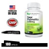 Saw Palmetto 1000mg (180 Cpsulas) Salud De Prstata Sabor Sin