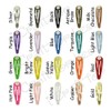 Snap Clips w/ Pad - Pick Color - Tear Drop