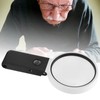 TH‑7018‑C Magnifying Glass Portable Folding Reading Magnifier with LED Light