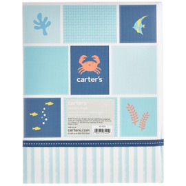 C.R. Gibson First 5 Years Memory Book, by Carters, Record Memories and Milestones on 64 Beautifully Illustrated Pages - Under The Sea