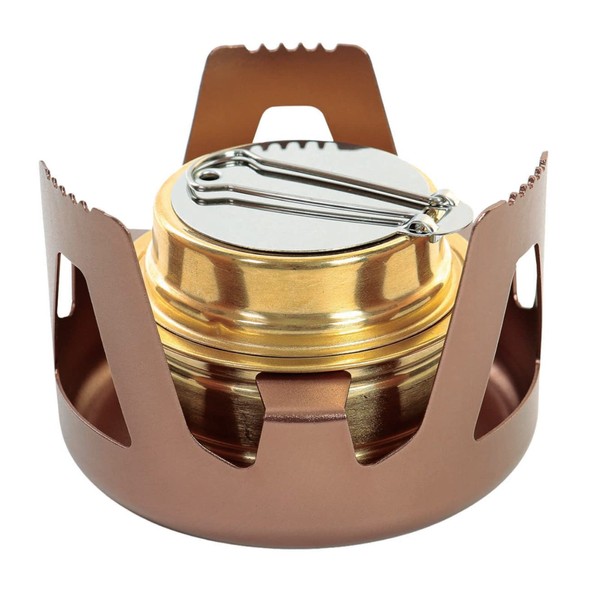 Kakusee GO-04 Outdoor Portable Alcohol Stove Burner with Trivet Lightweight,