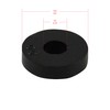 Danco 88569 Rubber Flat Washer, 1/2-Inch, 10-Pack, Carded , Black