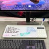 DeskBoard Buddy (White with Calculator)