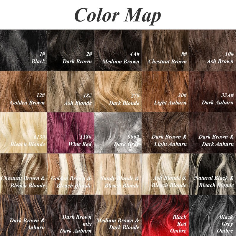 Gairyan 20inch Ponytail Extension Clip in Ponytail Hair Extensions Curly