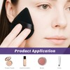 10 Stück Dreieck Makeup Puderquaste für Lose Puder und Flüssige