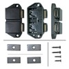 Waki Sangyo Push Latch Double PM70PK, Black, 30 x 67