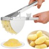 Potato Masher Stainless Steel Multifunctional Fruit Vegetable Baby Food Press