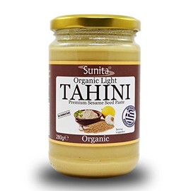 6 Pack of Gluten Free Sunita Organic Light Tahini 280 g