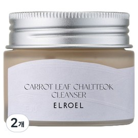 Carrot Leaf Glutinous Cleanser, 50g, 2 pcs / 캐롯리프 찰떡 클렌저, 50g, 2개