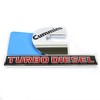 Yoaoo 2Pack OEM Chrome Cummins Turbo Emblem Badges Compatible with