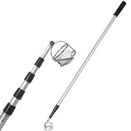 HOW TRUE Golf Ball Retriever, 15ft Golf Ball Retriever Telescopic for Water Aluminum Alloy Golf Ball Picker Grabber Golf Accessories for Man Golf Gift