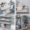 YushengTai Adjustable Shelves for Cupboard, Expandable Shelves Cupboard Shelf, Nail-free