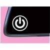 EV Power Button sticker Decal TP 945 6" electric vehicle