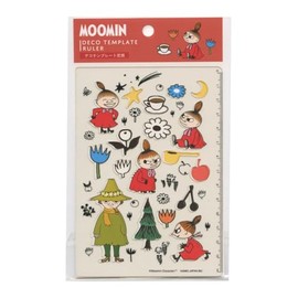 Moomin [Ruler] Deco Template Ruler/Little My Norse