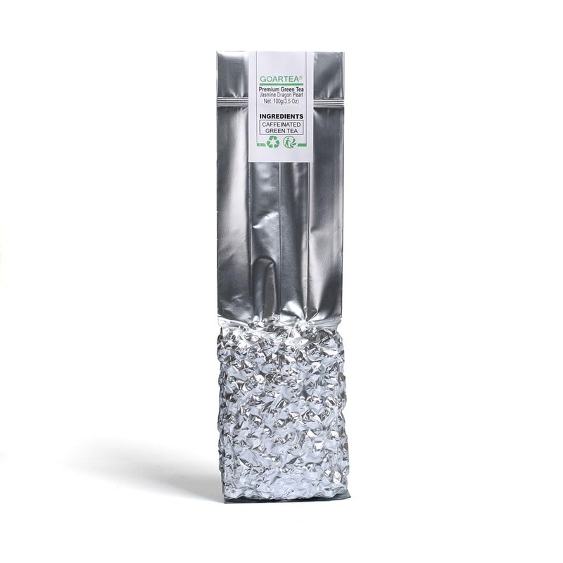 GOARTEA 100g / 3.5oz Premium Grade Jasmine Pearls Tea Jasmine