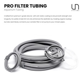 Ultum Nature Systems Pro Tubing - 1" - 20/25mm ID/OD Durable Aquarium Filter Tubing, CO2 and Airline Tubing for Fish Tanks - 3 Meter/9.84 Feet Roll