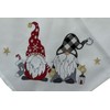 texpot Table Runner 40 x 140 cm Ecru with Embroidery