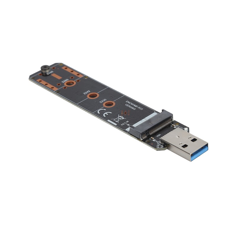 Adapter Card USB3.1 to M.2 NVME/SATA Pcie Adapter for USB