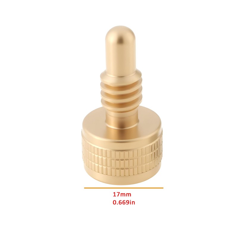 Be In Your Mind 2pcs 30g Brass Billiard Cue Screws
