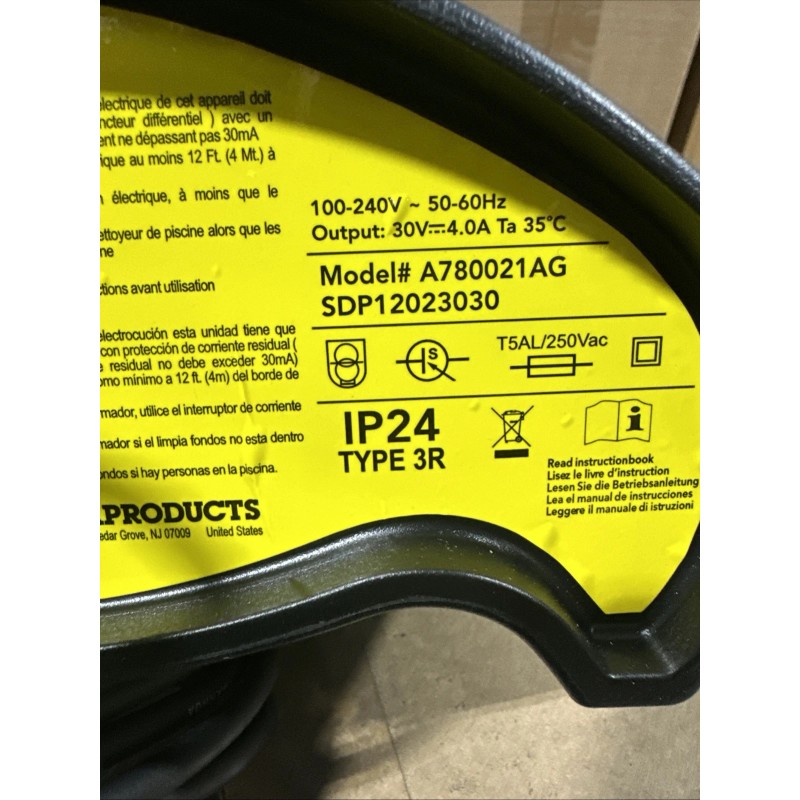 Aqua Products AquaBot Power Supply PREMIUM A780021AG SKPOWER09 30 V