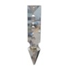 Sun Cling Chandelier Rocket Crystal Lamp Prisms Pendant, Pack of