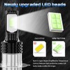 TJJTGBR P15D H6M LED bulbs Motorcycle Bulbs 8000K Ice Blue,For