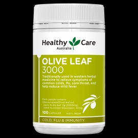 Healthy Care Olive Leaf Extract 3000mg 100 Capsules