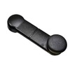 PT Auto Warehouse FO-1503A - Window Crank Handle, Textured Black