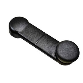 PT Auto Warehouse FO-1503A - Window Crank Handle, Textured Black - (Left = Right)