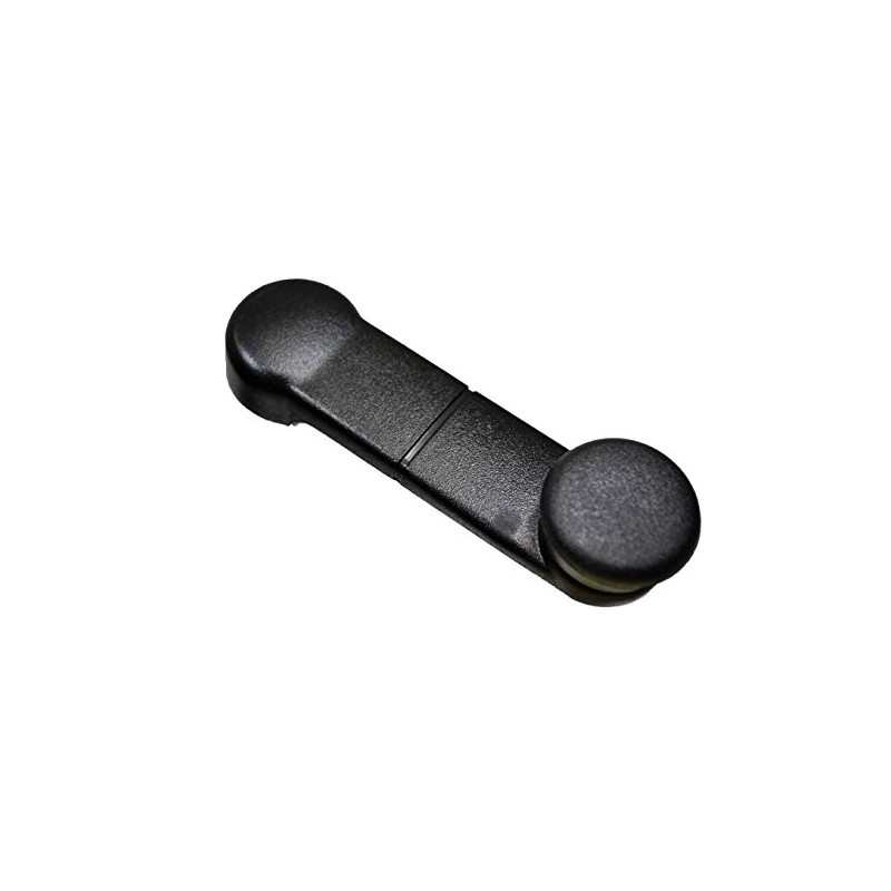 PT Auto Warehouse FO-1503A - Window Crank Handle, Textured Black