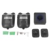 Infrared Sensor Doorbell Solar Driveway Alarm Strobe Light Outdoor Security