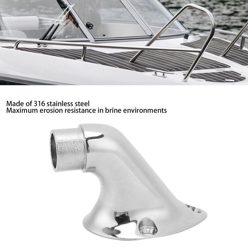 Boat Hand Rail Fitting 2.64 X 1.97 X 2.20in 316