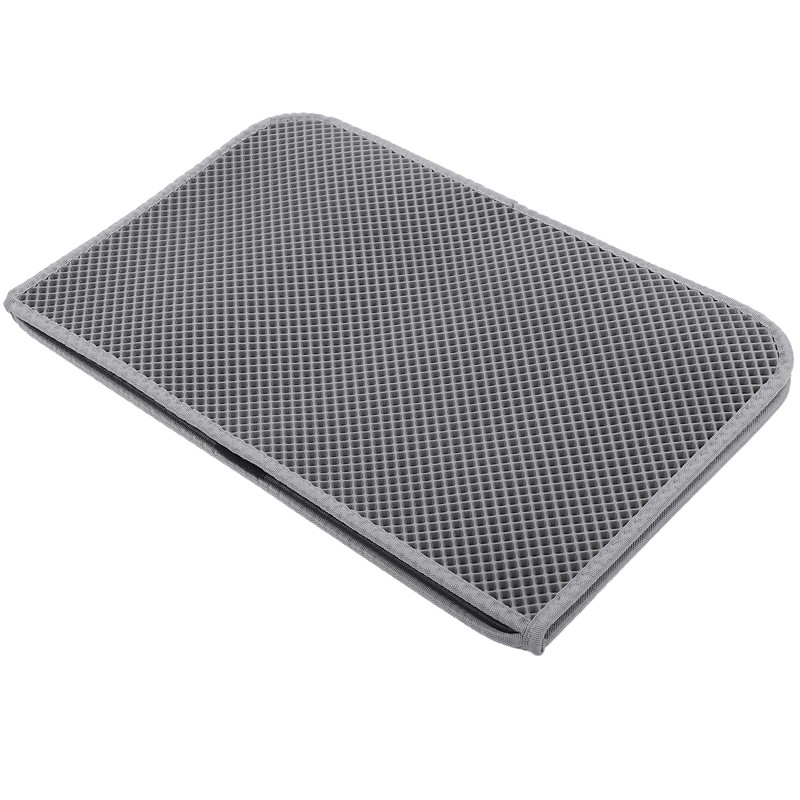 EVA Double Layer Cat Litter Trapping Mat AntiSlip Soft Litter
