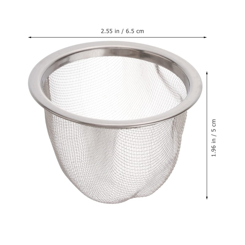 Filtro infusor de malla para tetera: red de drenaje de