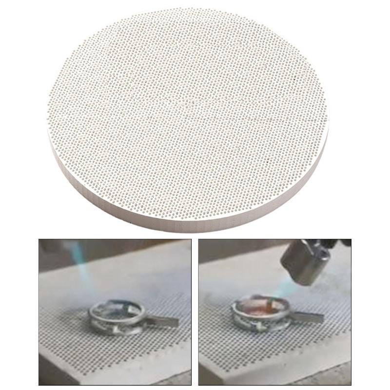 Qianly Honeycomb Welding Brick Quartz Soldering Block for Jewelry Fabrication