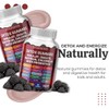 Sugar Free Zeolite Detox Gummies Shilajit Saffron Probiotics Chlorella Psyllium