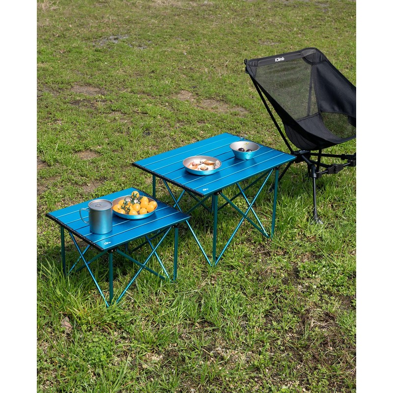 iClimb Ultralight Compact Camping Folding Table with Carry Bag (Reinforced