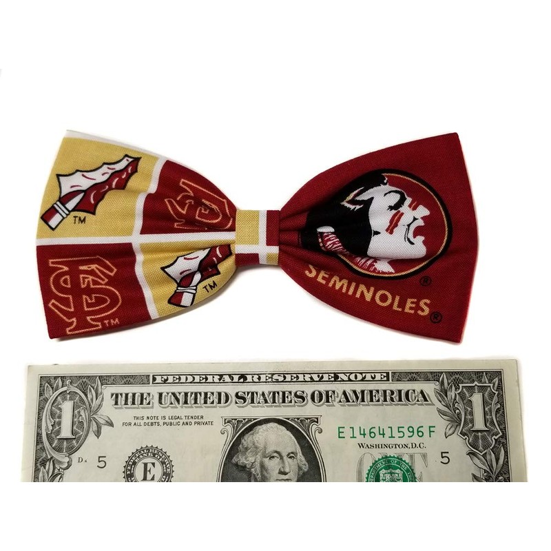 Sports Themes Hair Bow Collection (Headband, FSU Seminoles/Red)