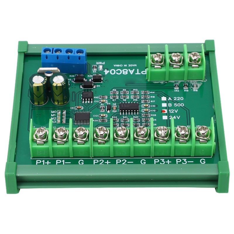 Temperature Sensor Module Resistance Collection PT100 RTD RS485 with Guide