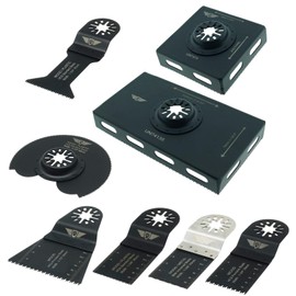 8 x TopsTools UNBCK1 Socket Back Box Cutters Kit Compatible with Bosch Fein (Non-StarLock) Makita Milwaukee Einhell Ergotools Hitachi Parkside Ryobi Worx Workzone Multi Tool Accessories