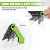 WORKPRO 3-Pack Folding Utility Knife, Razor Blade Knife with Safety