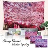 next.design Tapestry, Extra Large, Cherry Blossoms, Cherry Blossom Viewing, Night