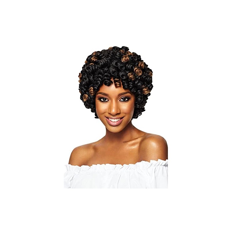 Outre X-Pression Curlette Braid – Large 10" (#4 Medium Dark